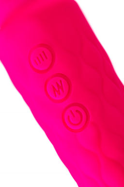 Вибромассажер Flovetta Peony, силикон, розовый, 20,5 см - Flovetta by toyfa фото 10