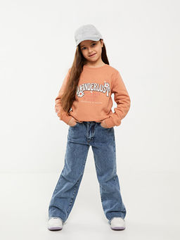 Basic Geni? Pa?a K?z ?ocuk Pantolon