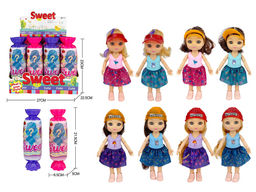 Кукла "Camaner. Сюрприз в конфете" шарнирная (HP1228043) 8 видов, по 16шт. в шоубоксе