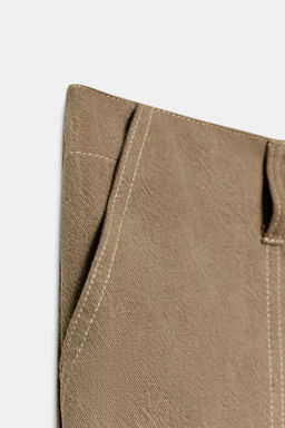 FLOWING GATHERED TROUSERS - Zara фото 8