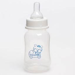 Бутылочка для кормления, классическое горло, с ручками, 150 мл., от 0 мес., цвета МИКС - Крошка я фото 5