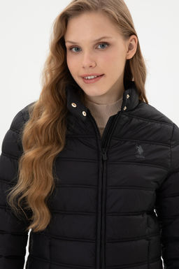 Kad_n Siyah Mont Sepette S_rpriz _ndirim