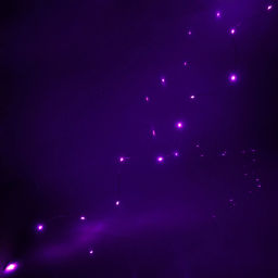 Цена за 2шт. Гирлянда для дома на батарейках 1,5 м 15 ламп LED, 1 реж.,IP-20, Фиолетовый