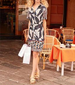 Платье, пестрое