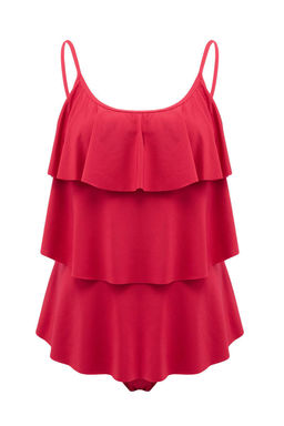 Bordo Volanl? Tankini Bikini Tak?m? TBESS25MA00087