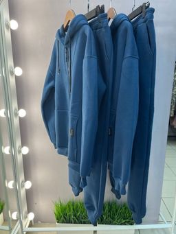 Утепленный костюм мужской футер 3-нитка петля качество пенье - Knitka wear фото 3