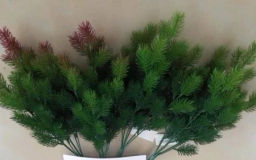 Елка ветка искусственная 42 см 7 веток / AB4192-7P /уп 2/250/1000/Новый год (Красный) - Галеонтрейд фото 14