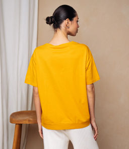 Футболка #КТ1062 (2), оранжевый - Dommod фото 3