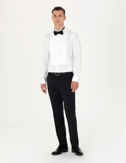 Beyaz Slim Fit Smokin G_mlek - Pierre cardin фото 4