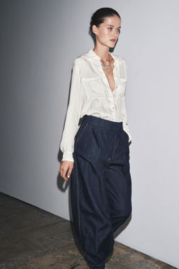 LIMITED EDITION TAILORED SHIRT WITH POCKETS - Zara фото 5