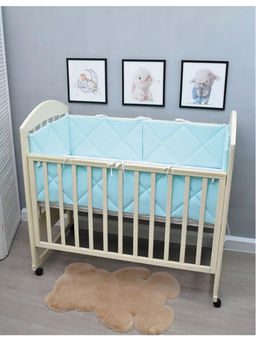 Бортики в кроватку для новорожденных стеганые