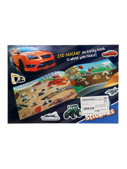 Цена за 2 шт. All Types Of Vehicles Sticker Book 250 Stickers For Kids