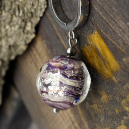 Серьги из муранского стекла NEMESIS LS3217