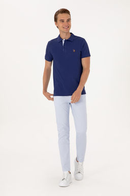 Erkek A__k Mavi Kanvas / Chino Pantolon - U.s. polo assn фото 3