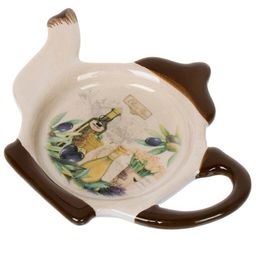 Подставка для чайных пакетиков, доломит, фигурная, Левадия (419416) /DANIKS/  фото 2