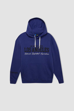 DeFactoFit Толстовка комфортного кроя с капюшоном NBA Los Angeles Lakers  фото 9