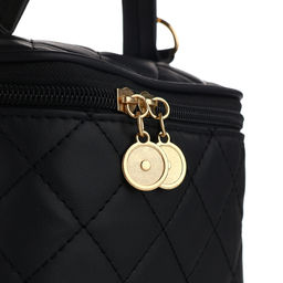 Сумка женская кросс-боди на молнии, 16.5×9×10.5 см, чёрная