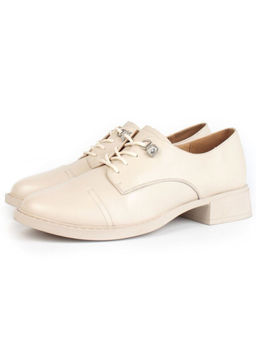 03-HP9954M BEIGE Полуботинки женские (натуральная кожа)