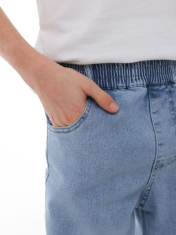 Джинсы-багги для мальчиков - Синий мир фото 10