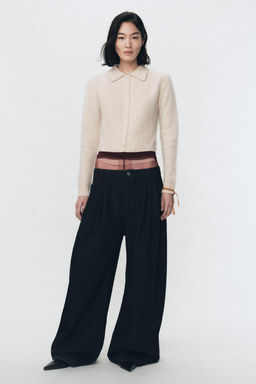 WIDE-LEG JEANS WITH DARTS SOSHIOTSUKI X ZARA