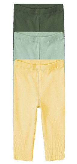 Леггинсы для девочек в рубчик LUPILU набор 3 шт