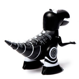 Робот динозавр, на пульте управления, свет, на батарейках