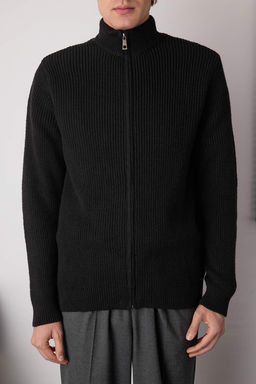 Siyah Regular Dik Yaka Duz H?rka TMNAW26HI00002 - Trendyolmilla фото 6