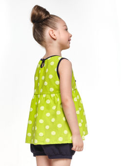 Футболка для девочки UD 1468 салатовый - Mini maxi фото 2