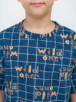 М28/1Д Костюм "Клетка/индиго"