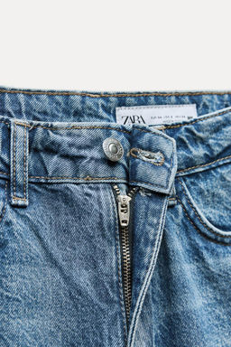 Z1975 HIGH-RISE STRAIGHT JEANS - Zara фото 8