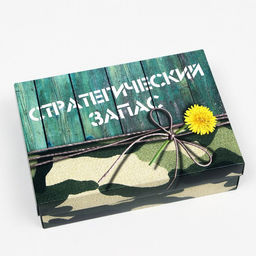 Цена за 5 шт. Подарочная коробка Стратегический запас, 21 х 15 х 5,7 см - UPAK LAND фото 2