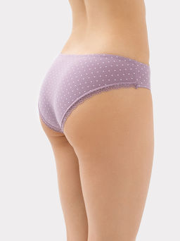 Трусы женские слипы мультипак (3 шт.) в бежевом цвете - Mark formelle фото 5