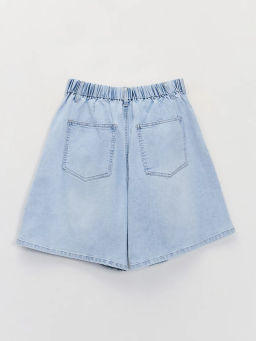 Джинсовые шорты А-силуэта ZR2605092376-101 / Zarina  фото 2