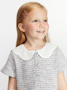 Bebe Yaka K?z ?ocuk Elbise