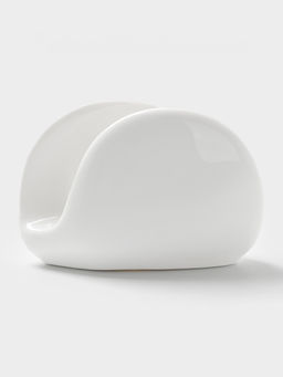 Салфетница Hanna Knövell, 11.2 см, h=8 см, фарфор, белая