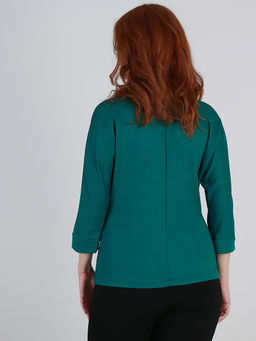 2Г-66 7572.С1 Блуза+ украшение - Almond фото 2