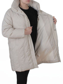 3062 MILK Куртка пуховая зимняя женская (утиный пух) - Fashion фото 7