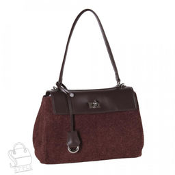 Сумка женская кожаная 9766VGAA coffee Vitelli Grassi/30 в Новосибирске