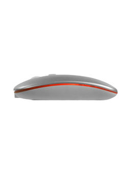 Мышь MB-2.4 беспроводная, оптическая, подсветка, 800-1600 dpi, USB, Bluetooth, серебристая