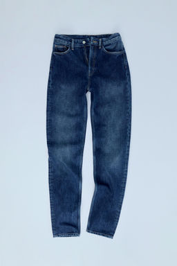 HIGH-RISE SLIM FIT TRF JEANS - Zara фото 3