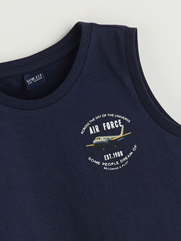 Bisiklet Yaka Erkek ?ocuk Atlet