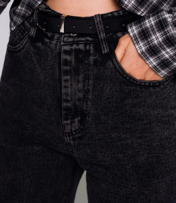 Джинсы #КТ7557, тёмно-серый