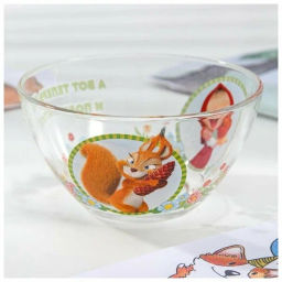 Набор Маша и Медведь. Добрый день 3 пр.: круж 250 мл, сал. 13 см, тар. 19,5 см в под.уп. ММН3-1 /МФК/  фото 9