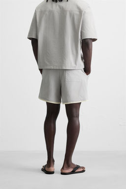 CONTRAST TECHNICAL SHORTS - Zara фото 12