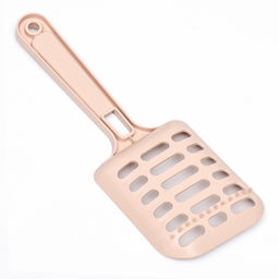 Туалет-домик угловой для кошек закрытый с дверцей 57×46×37 см, бежево-серый