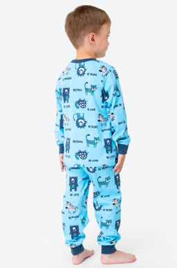 Хлопковая пижама для мальчика Bonito  фото 4
