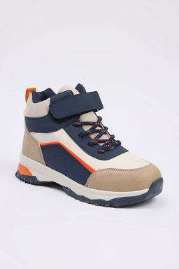 Lacivert Renk Bloklu C?rt Detayl? Buyuk Erkek Cocuk Kids Trekking Bot TAKAW26BO00004 - Trendyolmilla фото 2