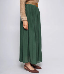 Юбка #КТ1251, зелёный - Dommod фото 3