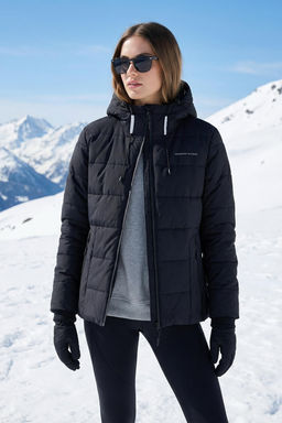 Bej Regular Kal?p Kapusonlu Su Itici Sisme Mont TWOAW26MO00000 - Trendyolmilla фото 18