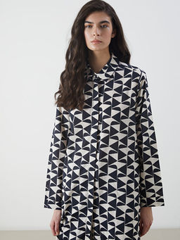 Desenli Kad?n G?mlek Tunik